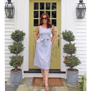 Everlane The Cotton Weave Picnic Dress - size 2